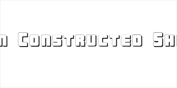 Urban Constructed Shadow Logo