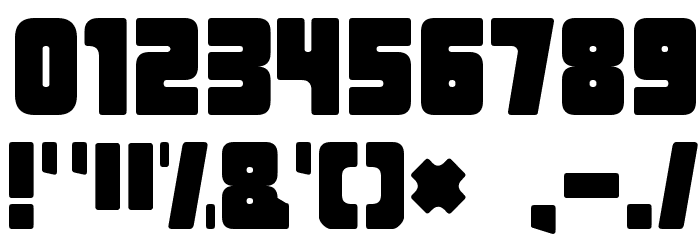Urban Constructed Font OTHER CHARS