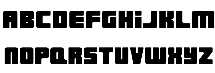 Urban Constructed Font LOWERCASE