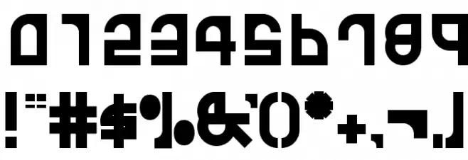 Urban Curve Font OTHER CHARS