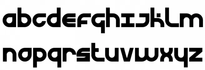 Urban Curve Шрифта ВЕРХНИЙ