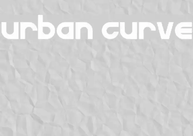 Urban Curve Font examples