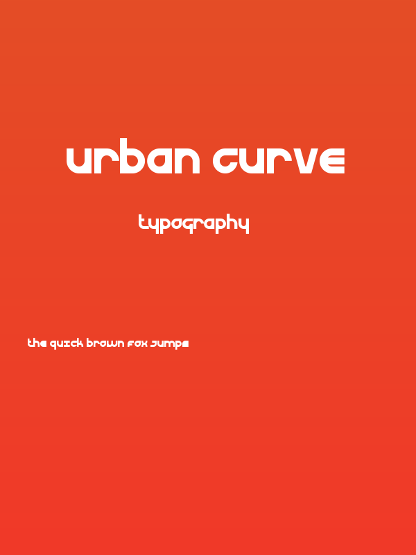 Urban Curve Poster