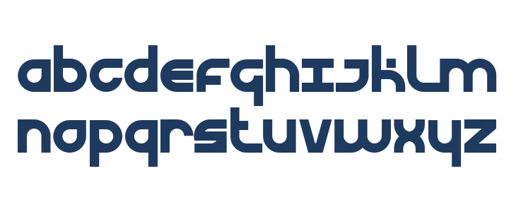 Urban Curve Lowercase