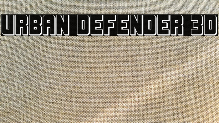 Urban Defender 3D Example 1