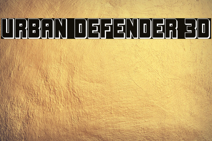 Urban Defender 3D Example 3