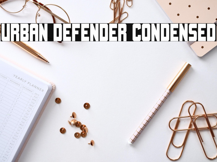 Urban Defender Condensed Example 2