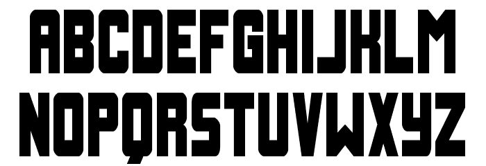Urban Defender Condensed Font LOWERCASE