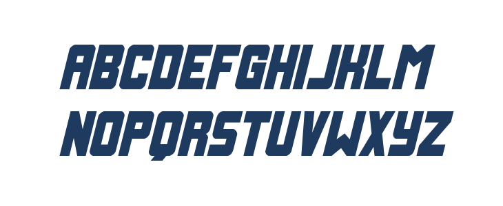 Urban Defender Italic Lowercase