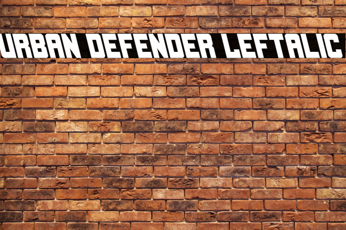 Urban Defender Leftalic Example 3