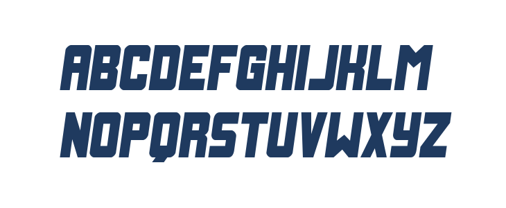 Urban Defender Semi-Italic Lowercase