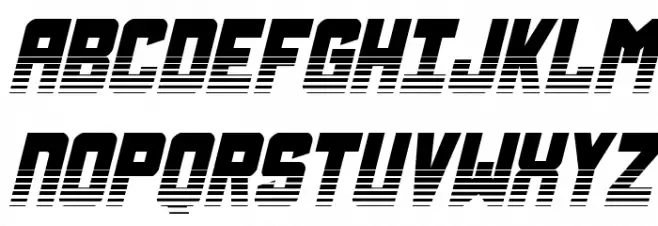 Urban Defender TwoTone Italic Fonte MAIÚSCULAS
