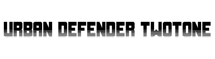 Urban Defender TwoTone  नि: शुल्क फ़ॉन्ट्स डाउनलोड