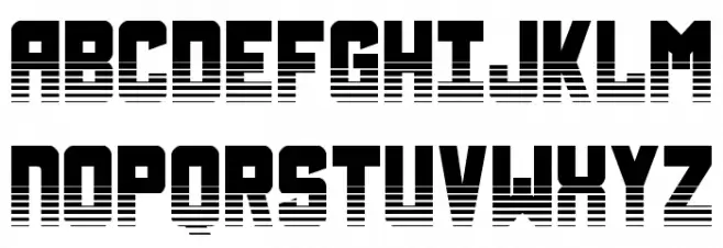 Urban Defender TwoTone Font UPPERCASE