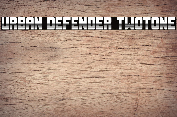 Urban Defender TwoTone Example 1