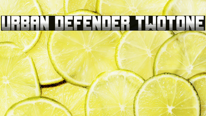Urban Defender TwoTone Example 2