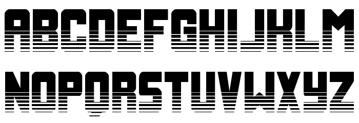 Urban Defender TwoTone Font LOWERCASE