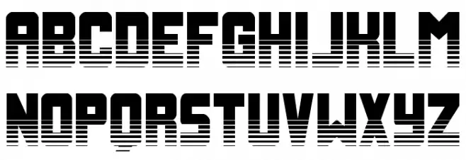 Urban Defender TwoTone Schriftart Kleinbuchstaben