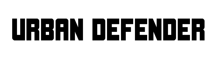 Urban Defender  免费字体下载