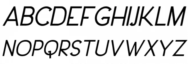 Urban Elegance Bold Italic Fonte MAIÚSCULAS