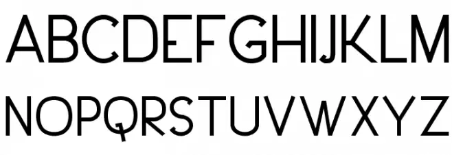 Urban Elegance Bold Font Litere mari