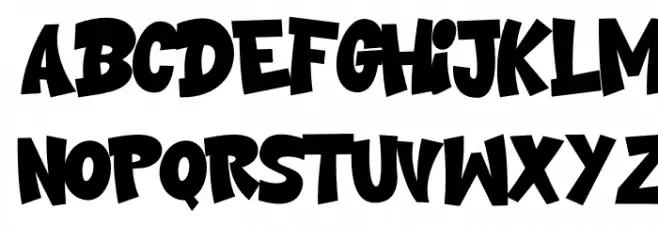 Urban Gear फ़ॉन्ट अपरकेस