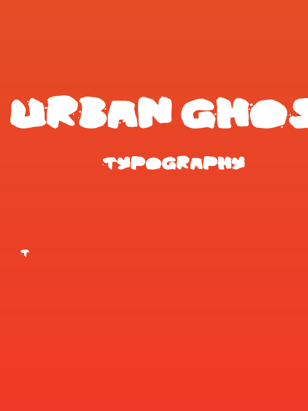 Urban Ghost Poster