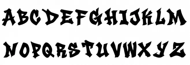 Urban Hustle PERSONAL USE ONLY! Caratteri MINUSCOLO