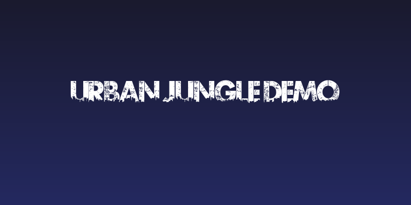 Urban Jungle DEMO Social Header