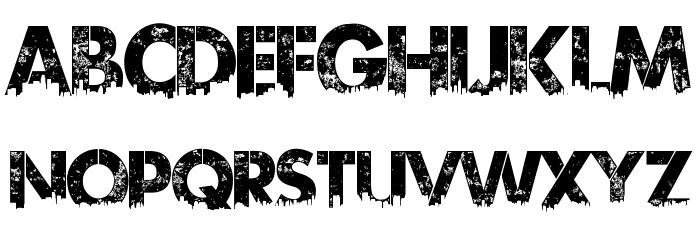 Urban Jungle DEMO Font LOWERCASE