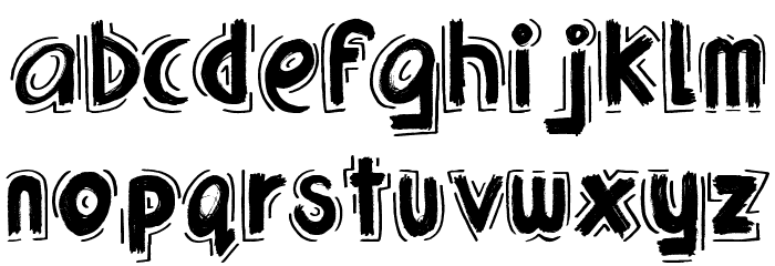 Urban Jungle Font LOWERCASE