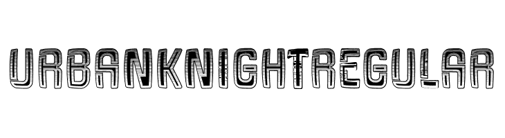 Urban Knight Regular  Скачать бесплатные шрифты