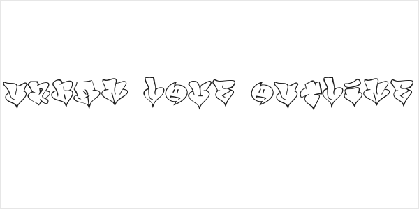 Urban Love Outline Logo