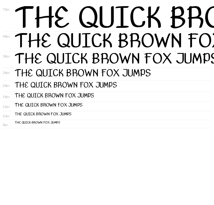 Urban Marker Regular Waterfall