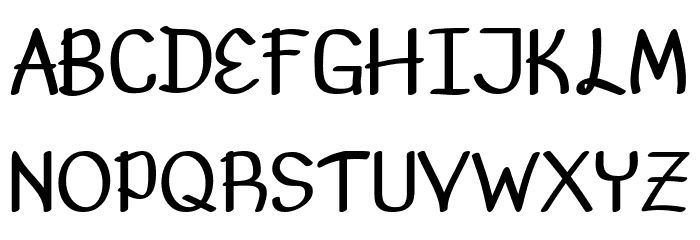 Urban Marker Regular Font LOWERCASE