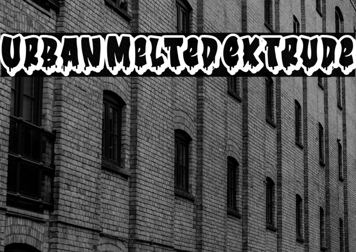 Urban Melted Extrude Example 1