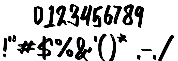 Urban Nation Font OTHER CHARS