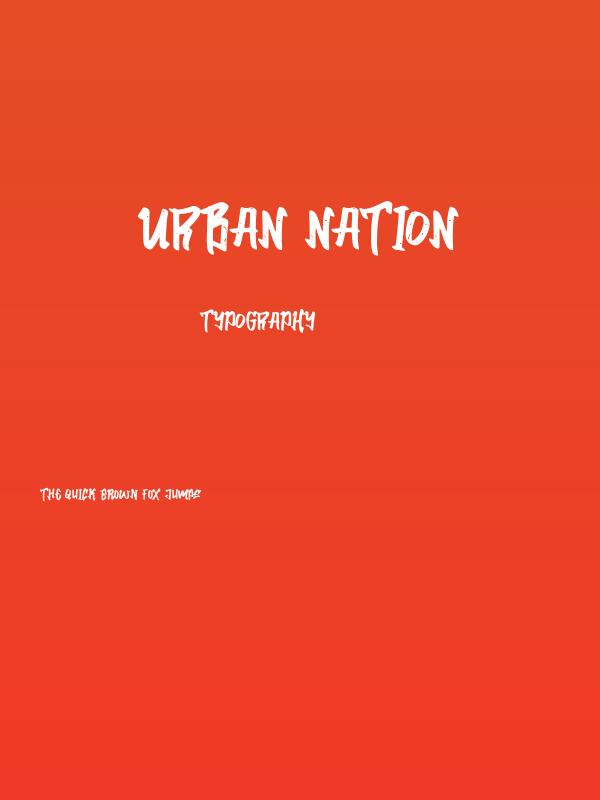 Urban Nation Poster