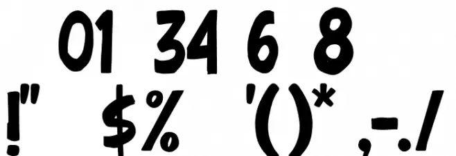 Urban Pollution Font OTHER CHARS