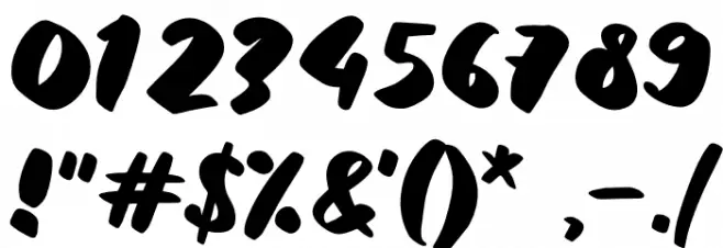 Urban Ranger Font OTHER CHARS