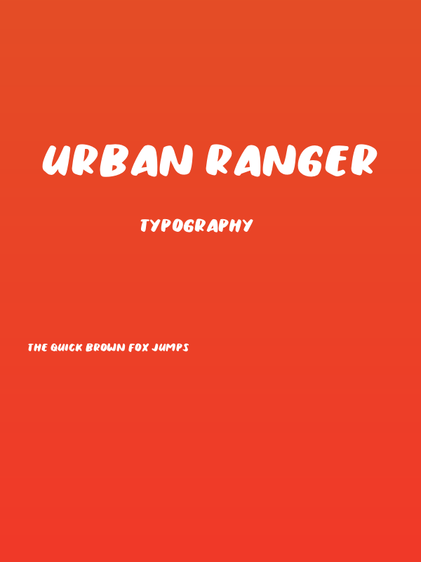 Urban Ranger Poster