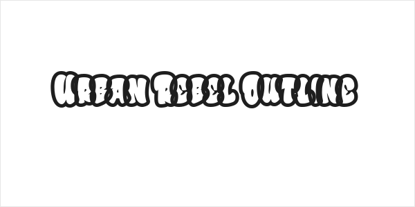 Urban Rebel Outline Logo