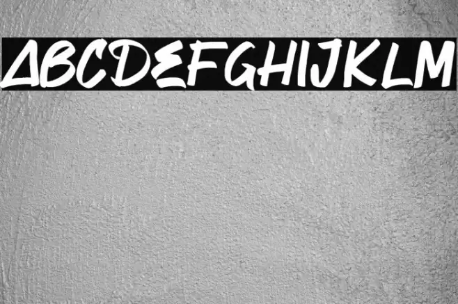 Urban Retro Font examples