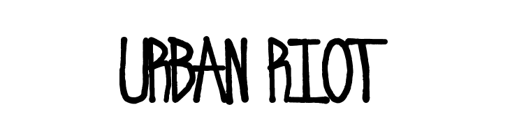 Urban Riot  Free Fonts Download
