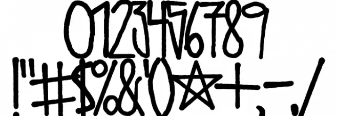 Urban Riot Font OTHER CHARS