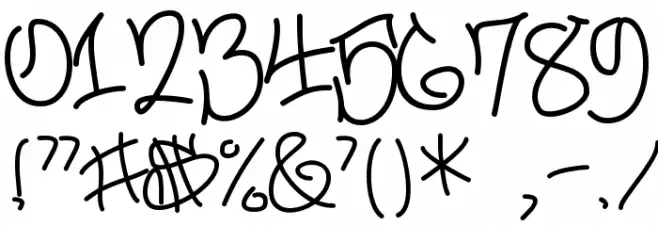 Urban Scrawl Buttah Caratteri ALTRI CARATTERI