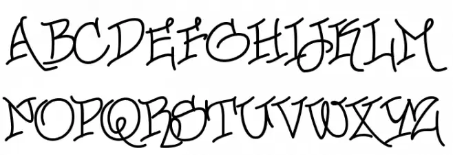 Urban Scrawl Buttah Schriftart Groß