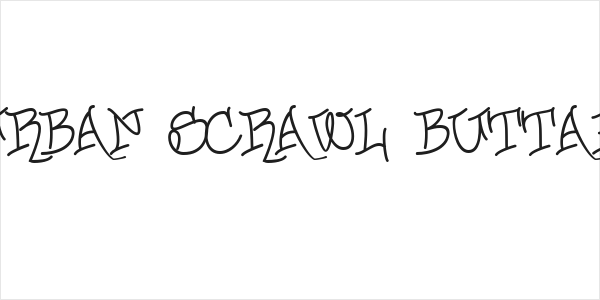 Urban Scrawl Buttah Logo