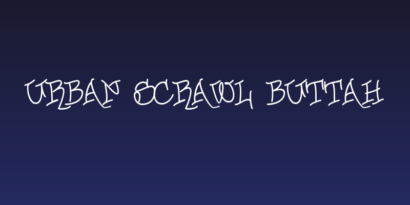 Urban Scrawl Buttah Social Header