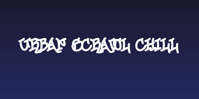Urban Scrawl Chill Social Header